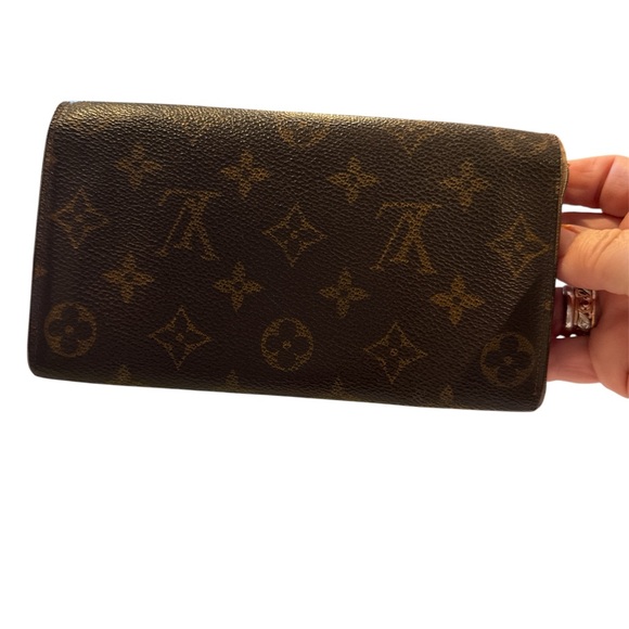 Louis Vuitton Dark Brown Monogram Wristlet - Picture 2 of 16